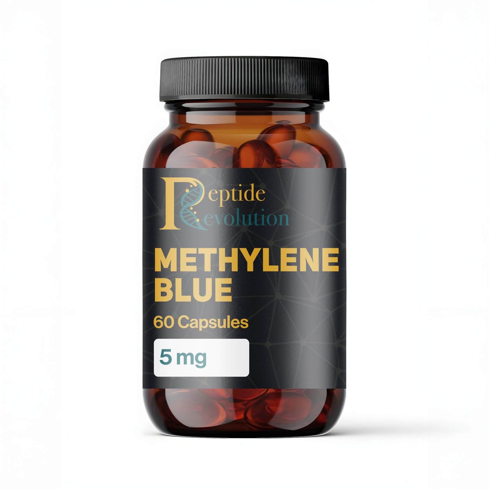 Methylene Blue 60 capsules 5mg Peptide Revolution